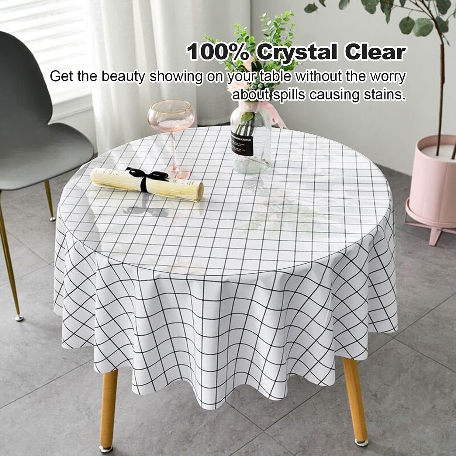 **Round Tempered Glass Table Top - 19.6