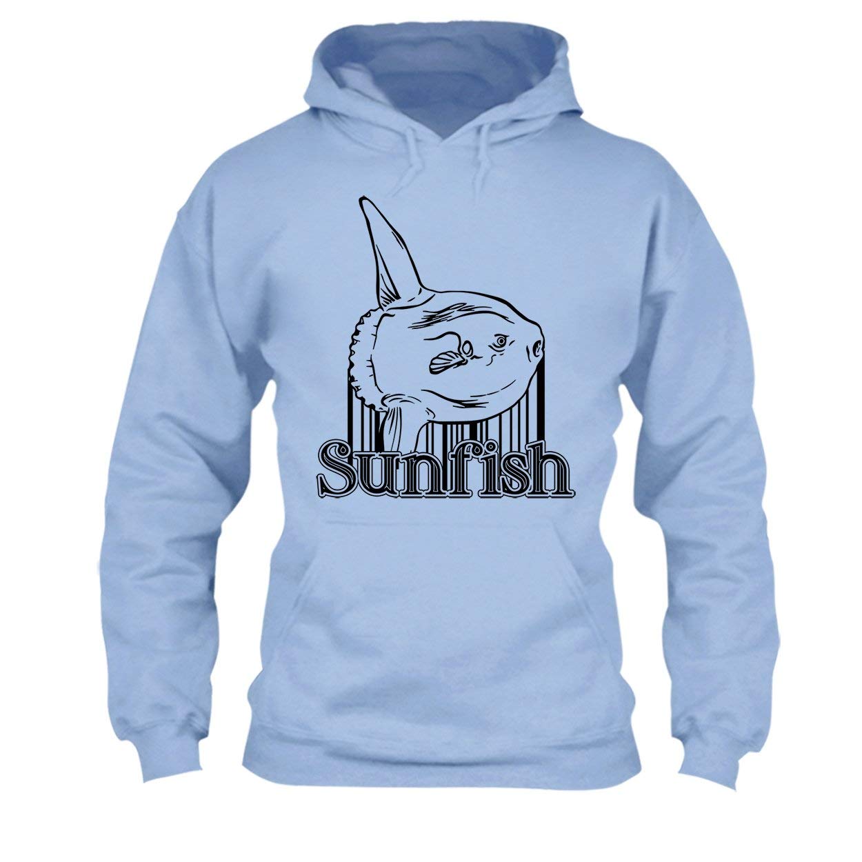 Vintage Sunfish Graphic T-Shirt for Men & Women - Soft Cotton Casual Tee - Perfect for Beach, Summer Outfits & Retro Style Lovers