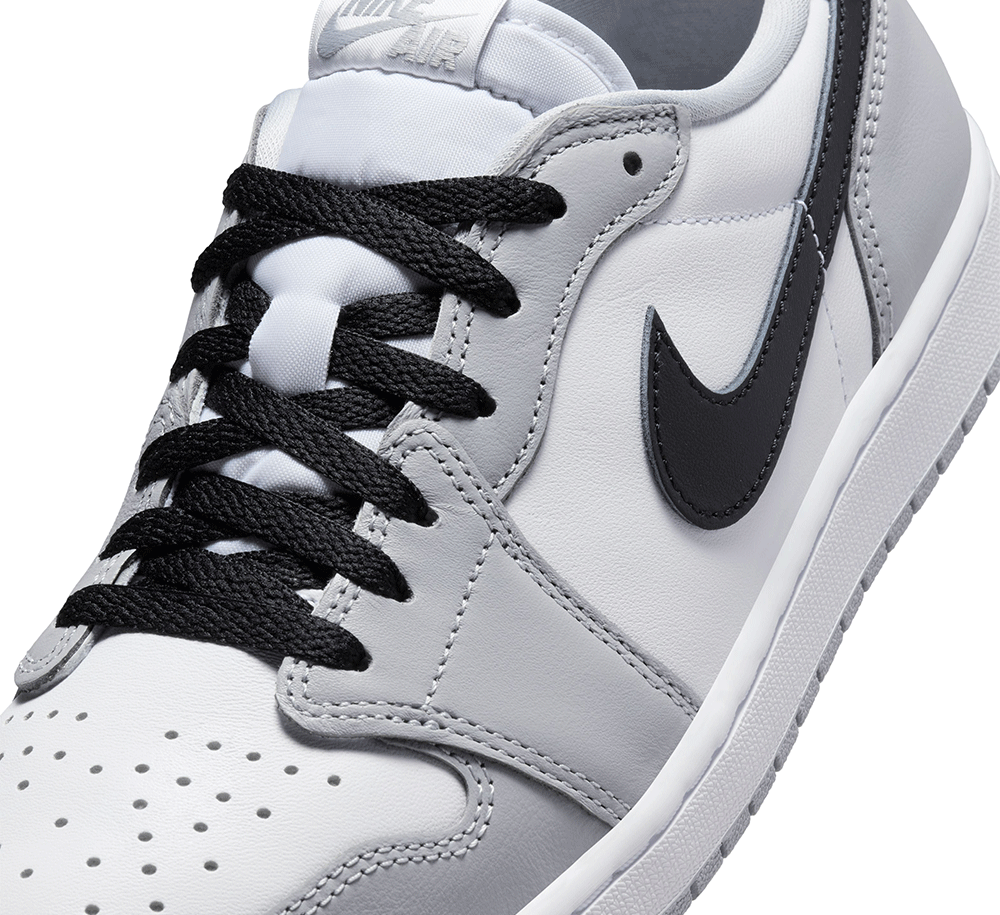 Air Jordan 1 Low OG Wolf Grey Sneakers - Men's Basketball Shoes for Casual Wear & Street Style Fashion