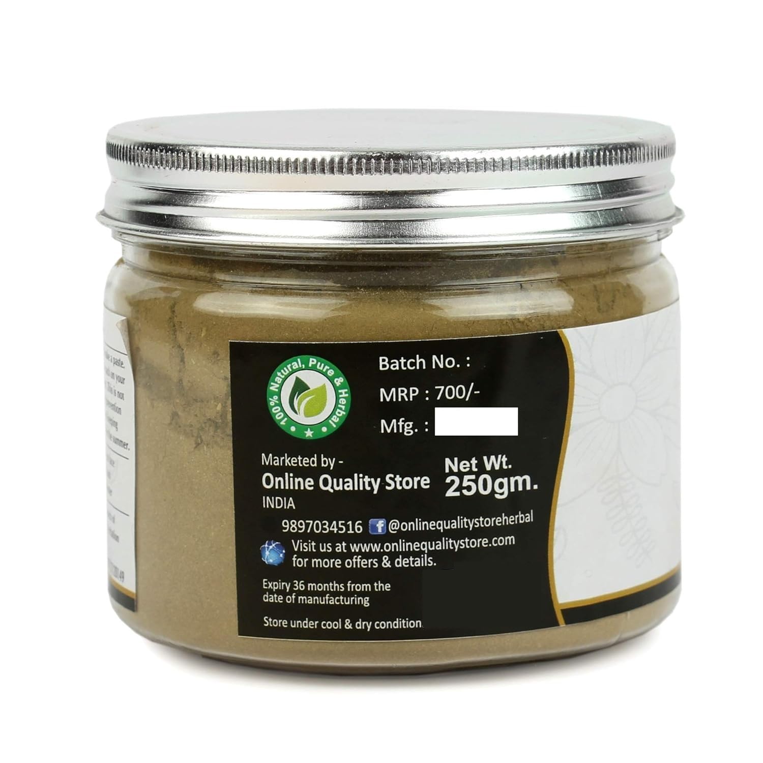 Premium Mint Powder for Face & Skin Care - 100g Natural Facial Mask & Exfoliator | Perfect for DIY Spa, Acne Treatment & Glowing Skin Routine