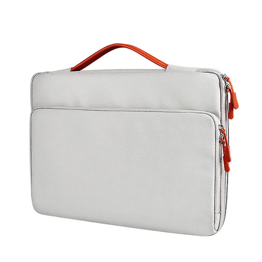 13.3 Inch Laptop Sleeve Case for MacBook Air/Pro 13 - Waterproof Protective Bag with Handle, Lightweight & Durable Ultrabook Notebook Cover - Perfect for Travel, Office & School (Grey)