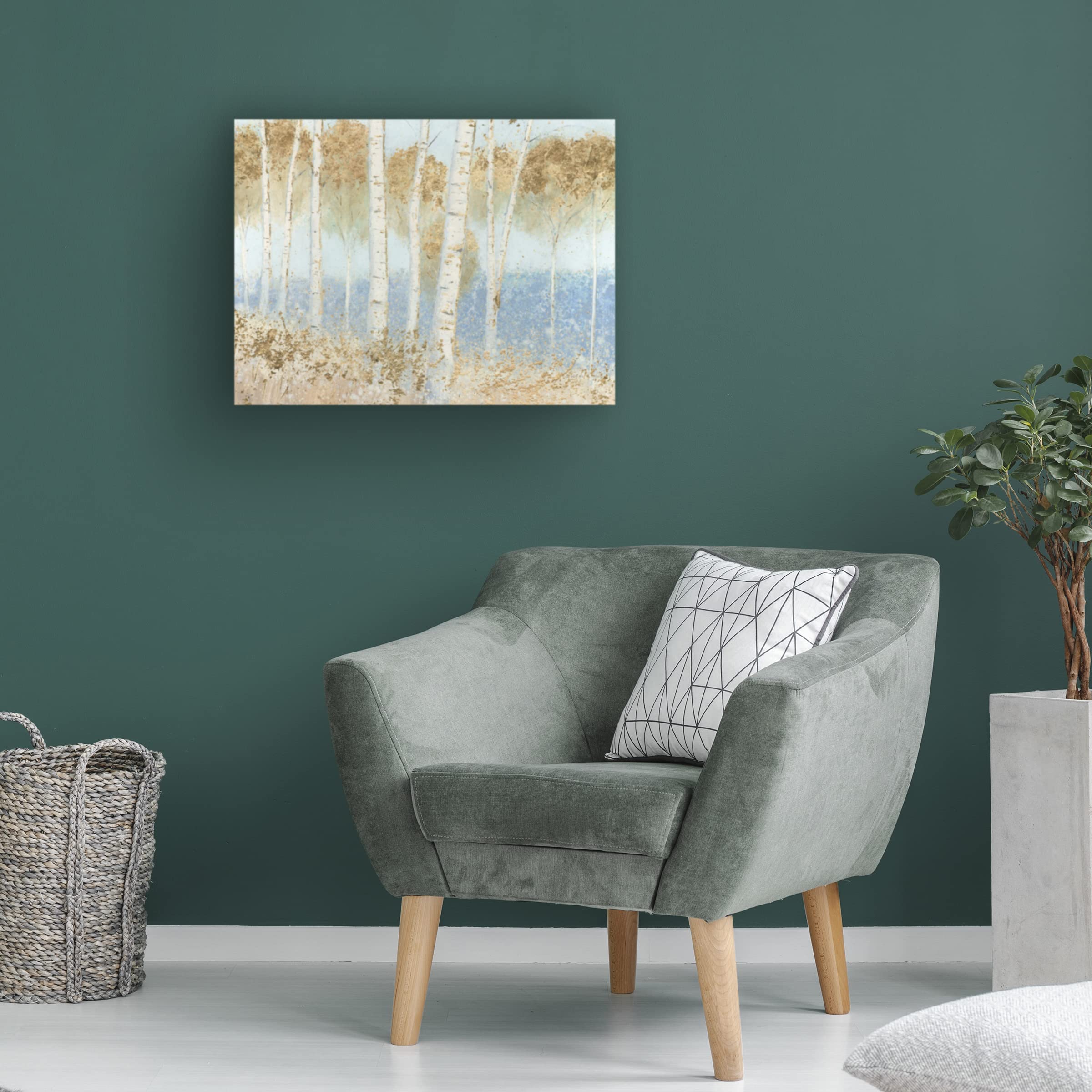 Debra Van Swearingen Butterfly Botanical II Canvas Wall Art Print - Floral Nature Home Decor for Living Room, Bedroom & Office