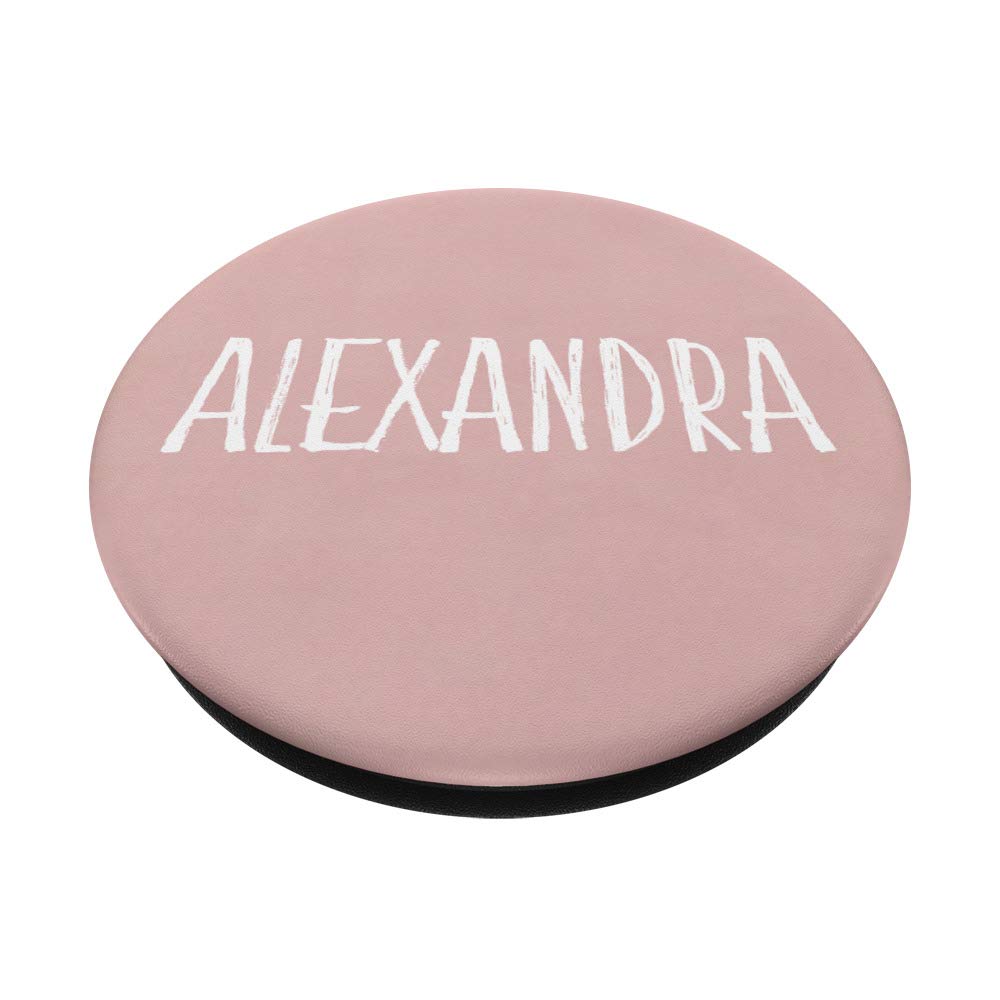 Personalized Alexandra Name Necklace - Rose Pink Gold Plated Custom Jewelry for Women | Perfect Gift for Birthday, Anniversary & Valentine's Day