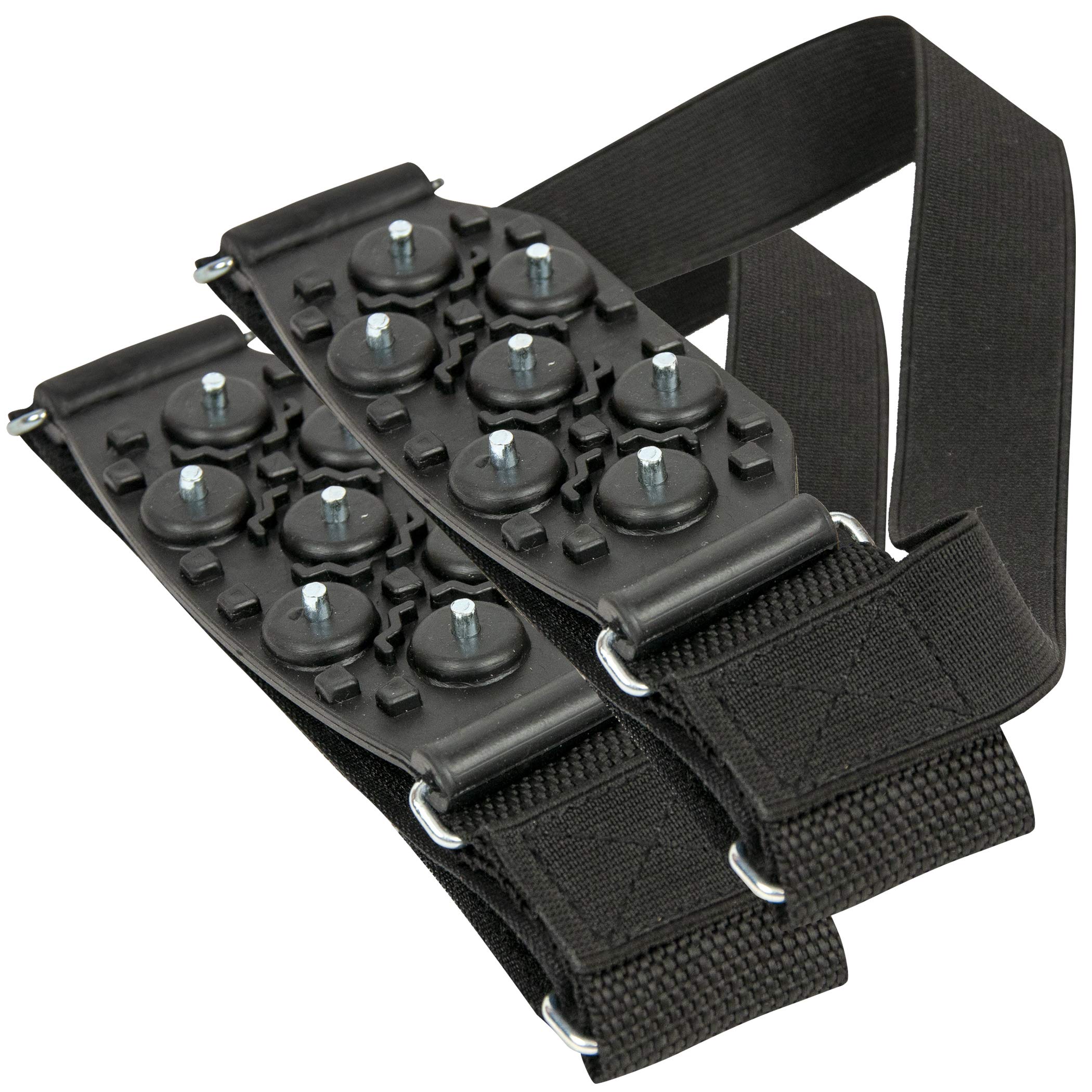 Job Site Ice Claws - Heavy Duty Snow & Ice Traction Cleats for Construction, Hiking & Winter Safety | Non-Slip Grip for Work Boots & Outdoor Shoes