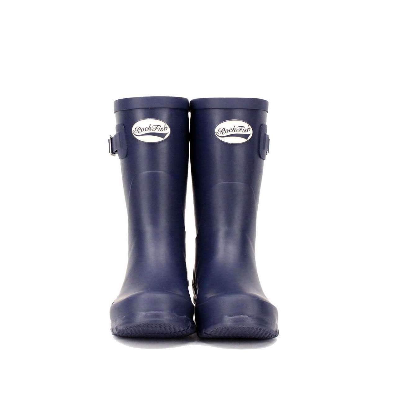 Women's Waterproof Short Rain Boots - Lightweight Comfortable Rubber Wellington Boots for Gardening, Walking & Outdoor Activities
