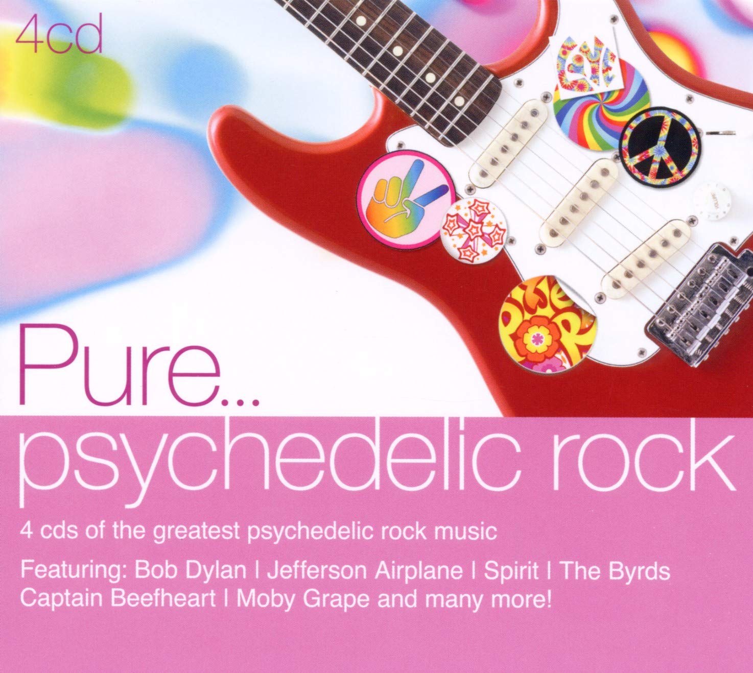 Pure: Psychedelic Rock - Vintage Music Collection for Vinyl Enthusiasts & Retro Music Lovers | Perfect for Home Listening, Parties & Music Therapy Sessions