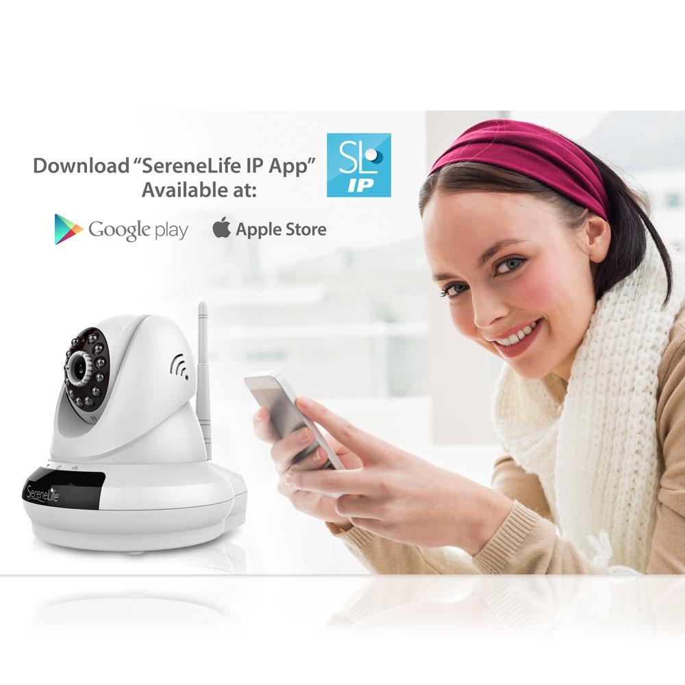 Wireless WiFi IP Security Camera - Indoor/Outdoor HD 1080P Night Vision for Home & Business Surveillance