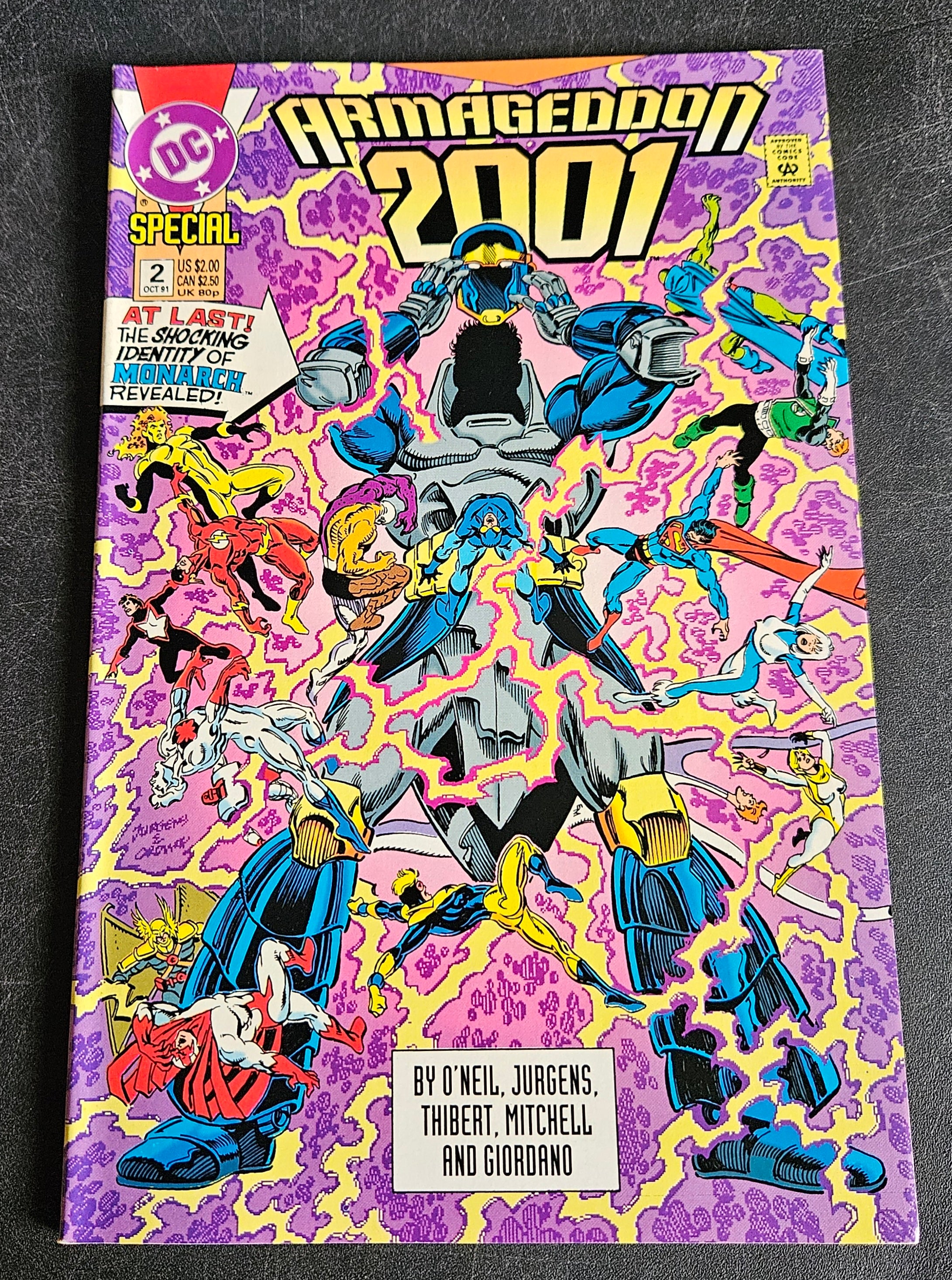 ARMAGEDDON 2001 #2 Comic Book - O'Neil, Jurgens, Thibeat, Mitchell, Giordano - Detective Comics Series - Collectible Vintage DC Comics for Fans & Collectors - Perfect for Display, Gifts & Comic Book Collections