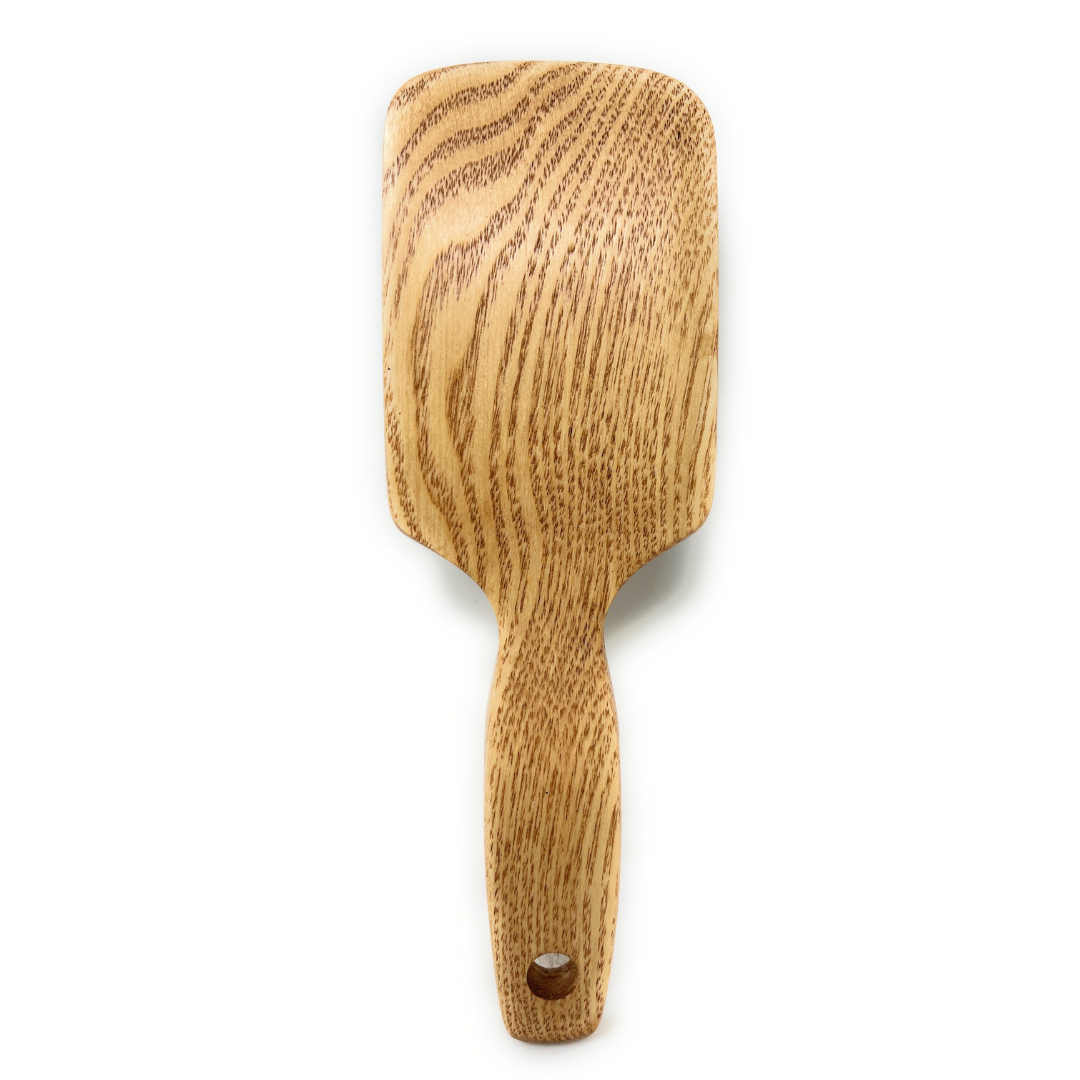Phillips Gentlemen’s Quarters Club Classic Boar Bristle Hair Brush for Men - Premium Natural Wooden Handle Barber Brush for Thick Hair & Scalp Massage - Perfect for Home Grooming, Travel & Professional Salon Use