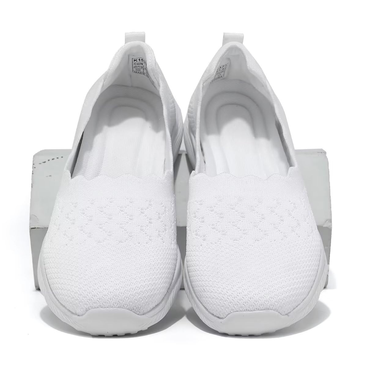 Women's Slip-On Loafers - Comfortable Ballet Flats for Ladies | Soft Mesh Walking Shoes with Lightweight Sole | Perfect for Work, Nursing, Dress Outfits & Casual Wear