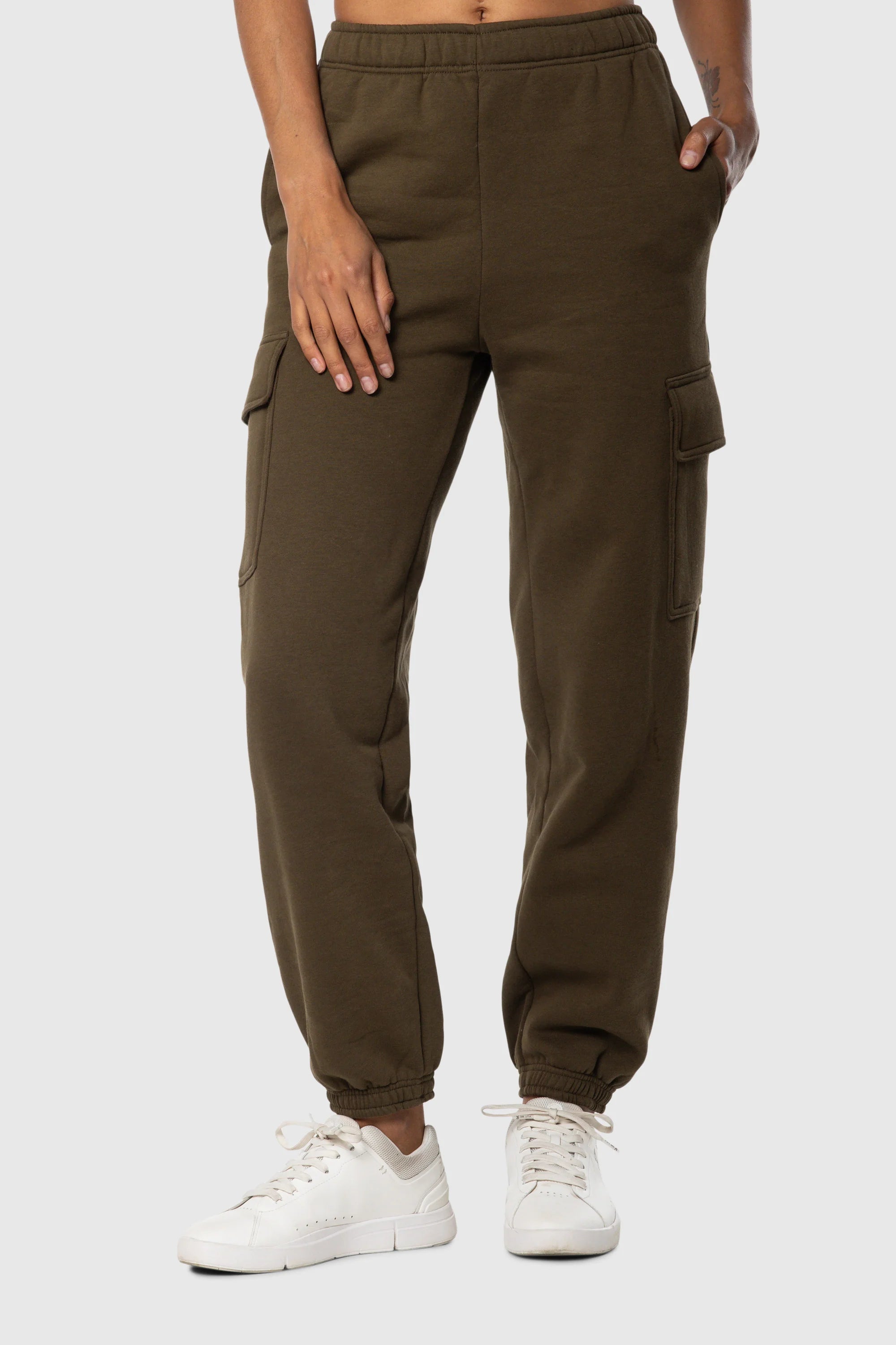 Men's Cargo Sweatpants with Pockets - Athletic Jogger Pants for Gym, Running & Casual Wear - Grey Workout Pants for Men