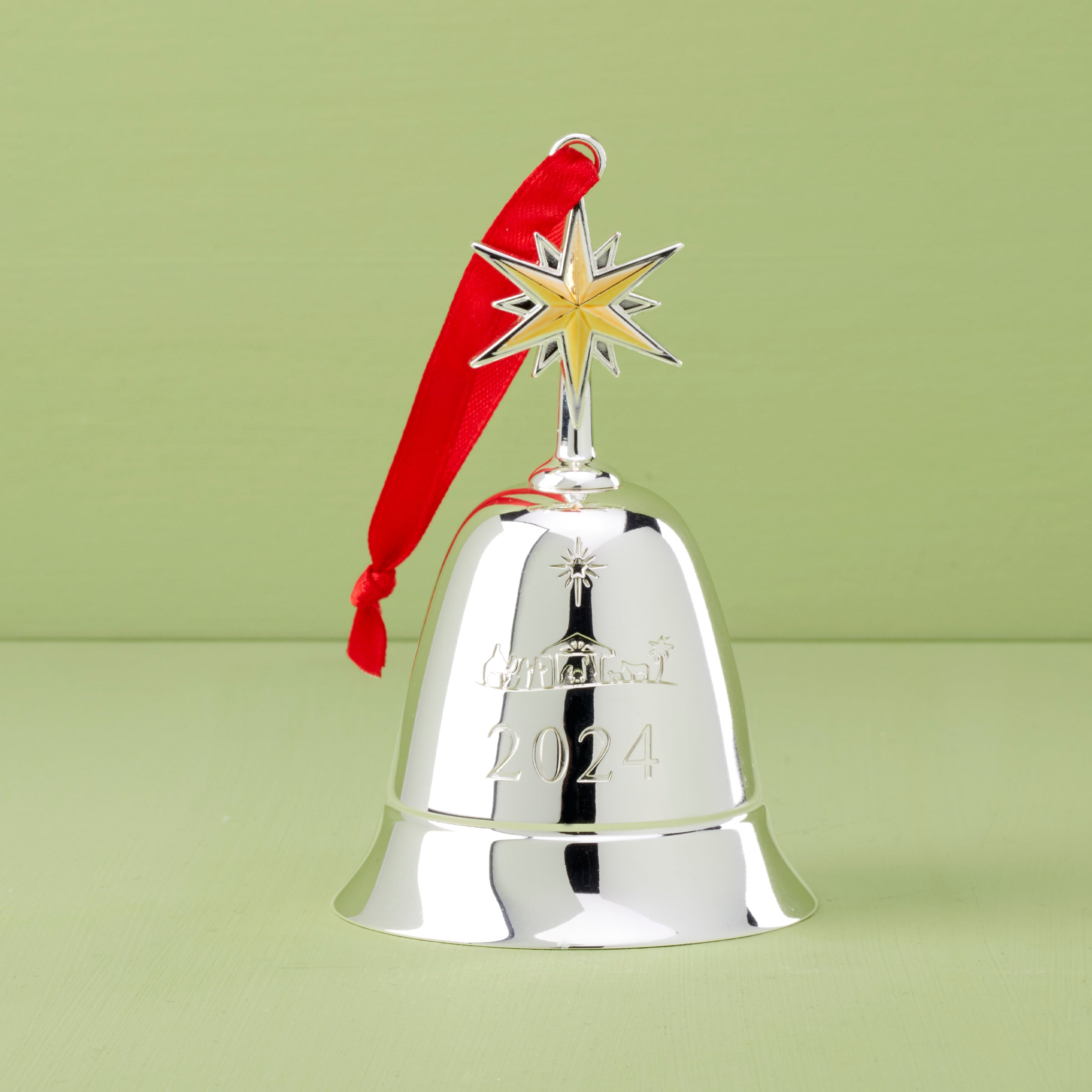 2024 Musical Bell Ornament - Christmas Tree Decoration, Holiday Home Decor, Gift for Family & Friends - Perfect for Xmas, New Year, Winter Celebrations