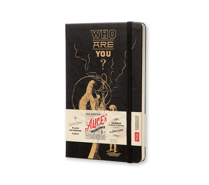 Moleskine Alice in Wonderland Limited Edition Hardcover Notebook - Large Size for Journaling, Sketching & Note Taking - Perfect Gift for Writers & Artists