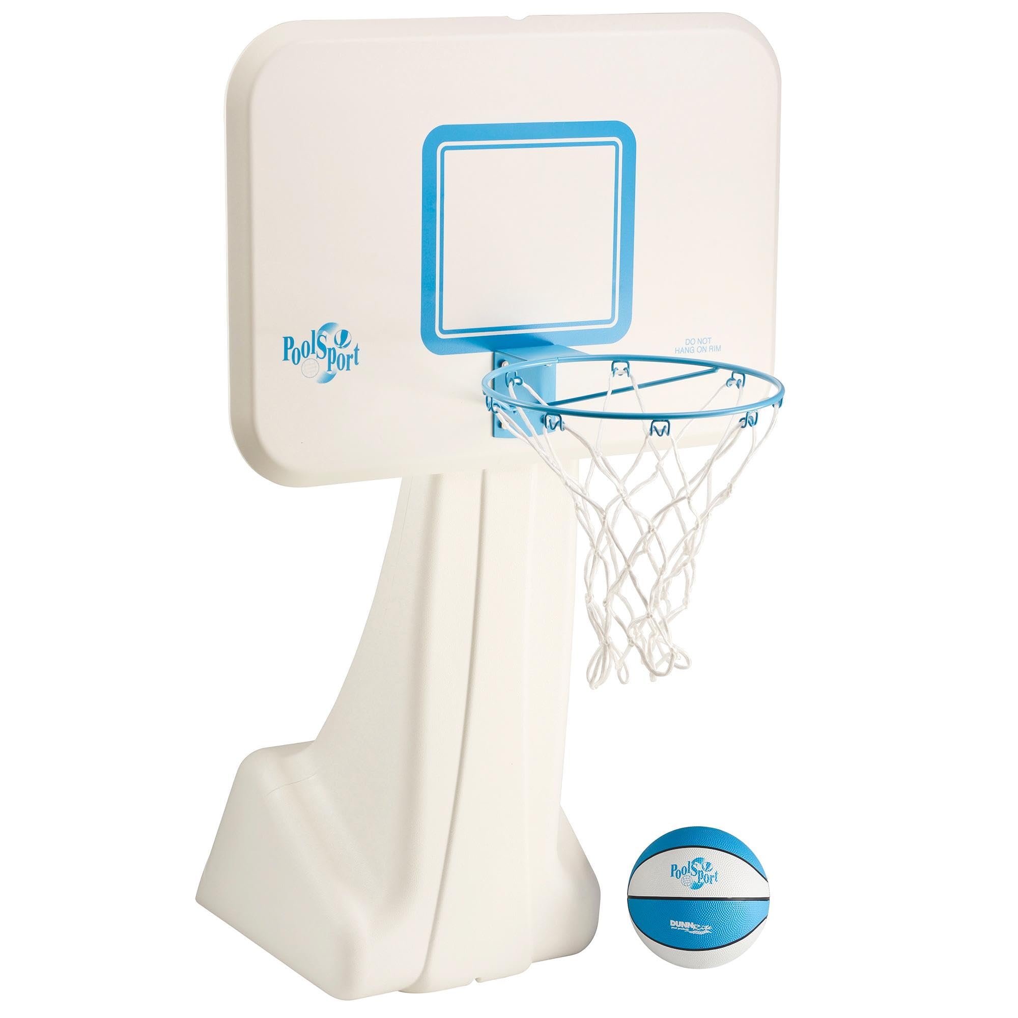 Dunn-Rite PoolSport Swimming Pool Basketball Hoop with Ball, Base & 13.5