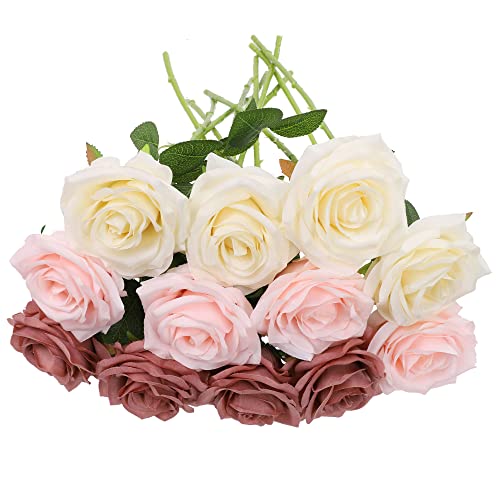 12 Dusty Rose Blush Ivory