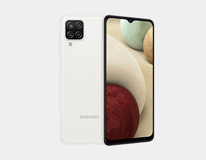 Samsung Galaxy A12 A127M 64GB 4GB RAM Dual SIM GSM Unlocked Smartphone - White | 6.5