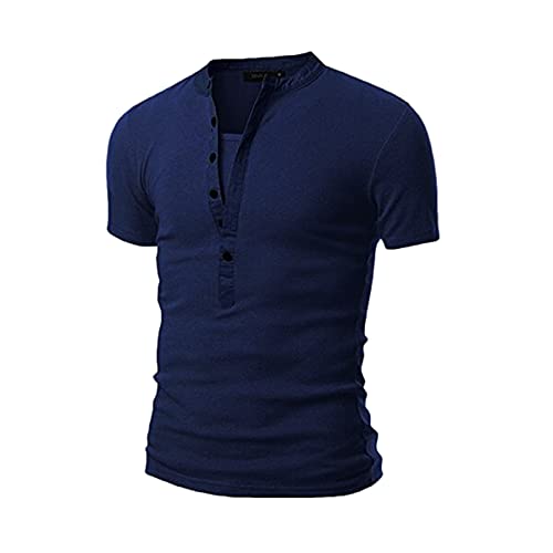 Men's Solid Color Long Sleeve Button Down Shirt - Black Casual Party Wear for Office, Date Night & Social Events