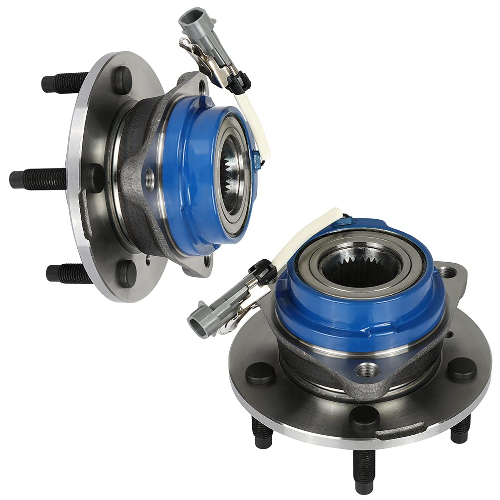 Front/Rear 5-Lug Wheel Hub Bearing Assembly with 3-Hole Flange Bolts - Compatible with Aurora 97-99, 01-03 & Venture 97-05 - Ideal for Smooth Ride & Enhanced Vehicle Safety