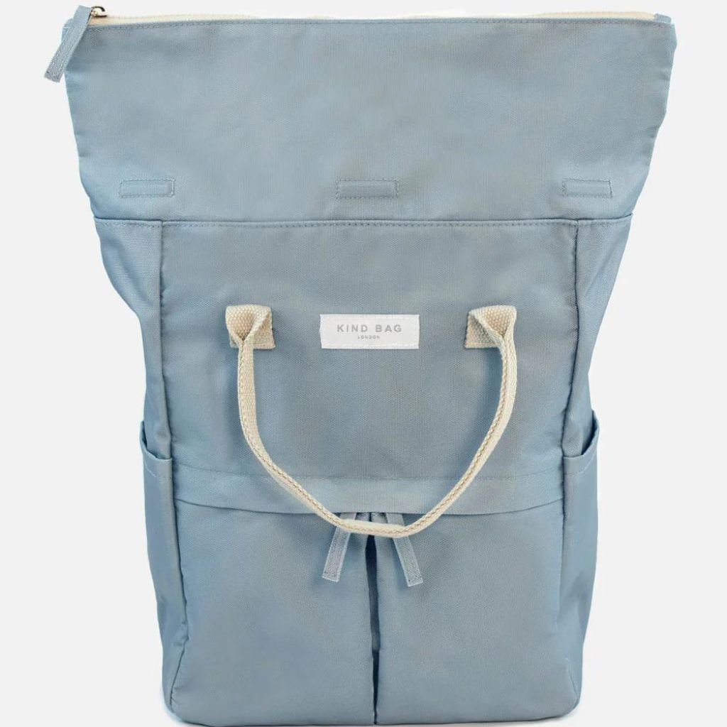 Kind Bags Hackney Medium Backpack - Waterproof Grey Laptop Backpack for Men & Women - Perfect for Work, Travel, and Outdoor Adventures