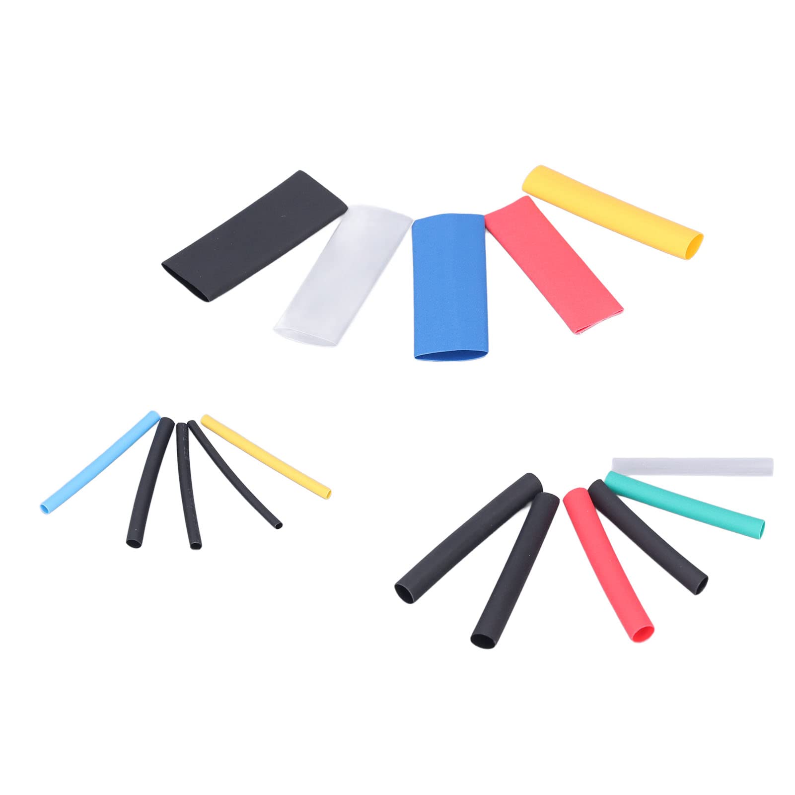 Heat Shrink Tubing Kit - 11 Sizes Insulated Shrinkable Tubes for Electrical Wiring, Marine, DIY Projects & Electronics Repair | Waterproof Wire Protection for Home, Automotive & Industrial Use