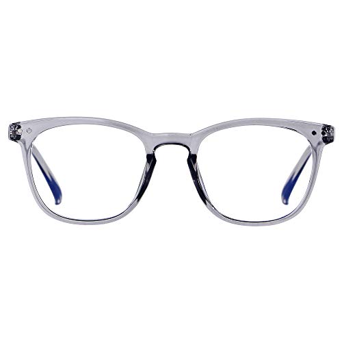Square Grey | Anti-blue Light Lens