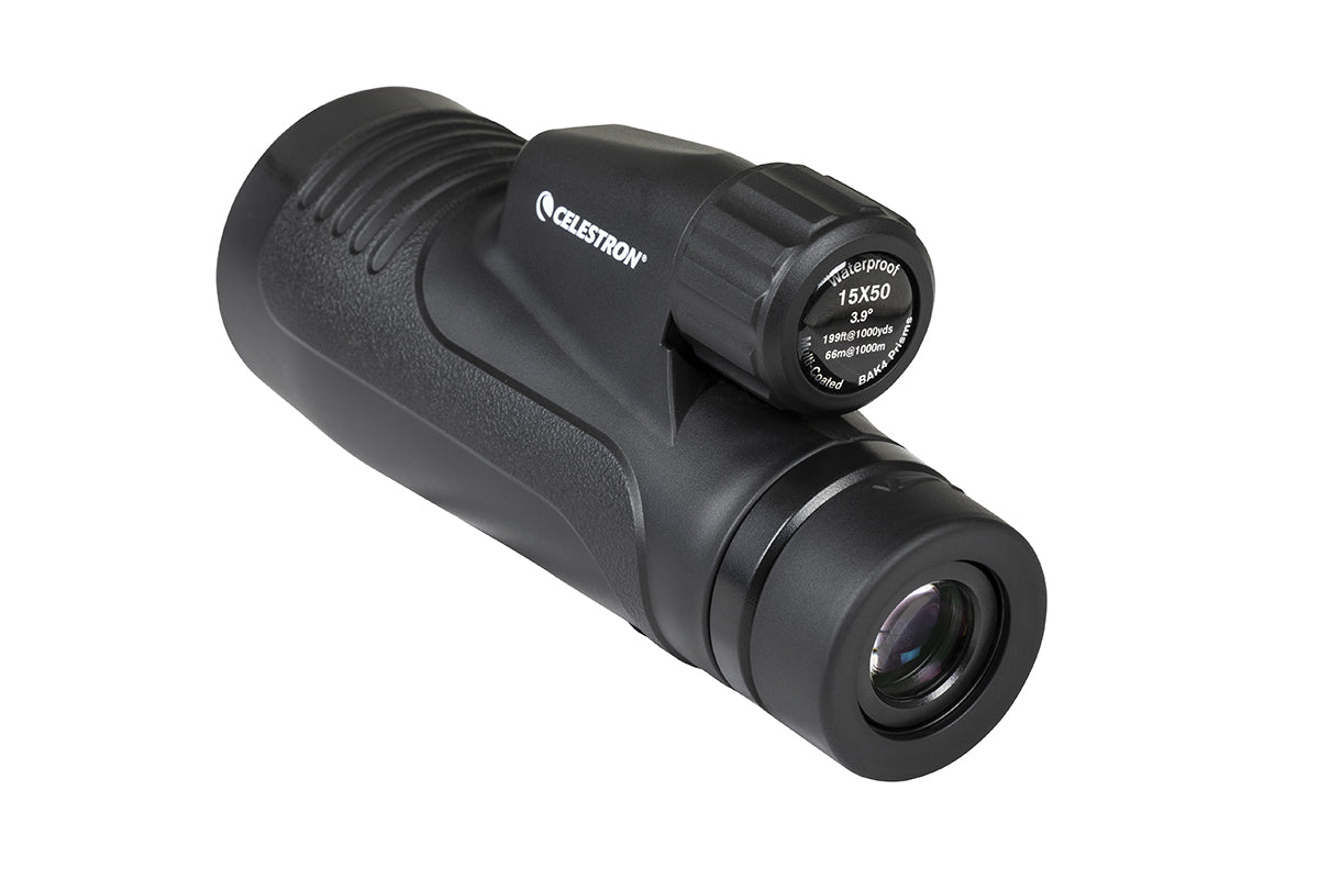 Outland X 15x50mm High Power Monocular Telescope with Smartphone Adapter - Perfect for Bird Watching, Hunting, Hiking & Outdoor Adventures