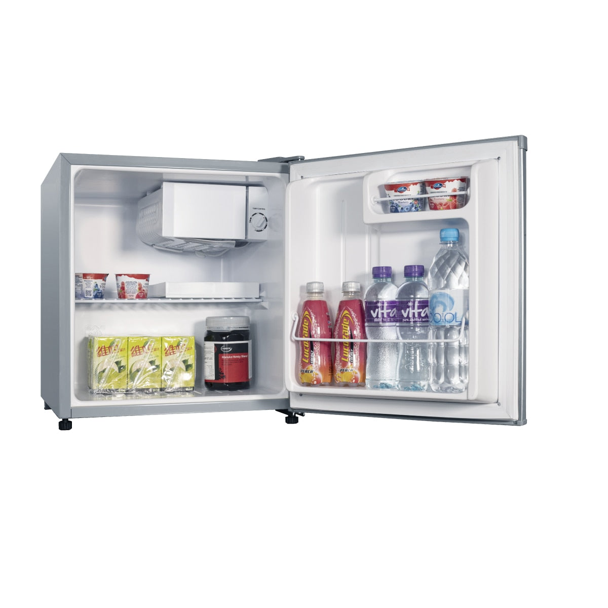 Bacchus BA47 45L Single Door Refrigerator - Compact Mini Fridge for Dorm, Office, Bedroom & Small Spaces - Energy Efficient Cooling Solution