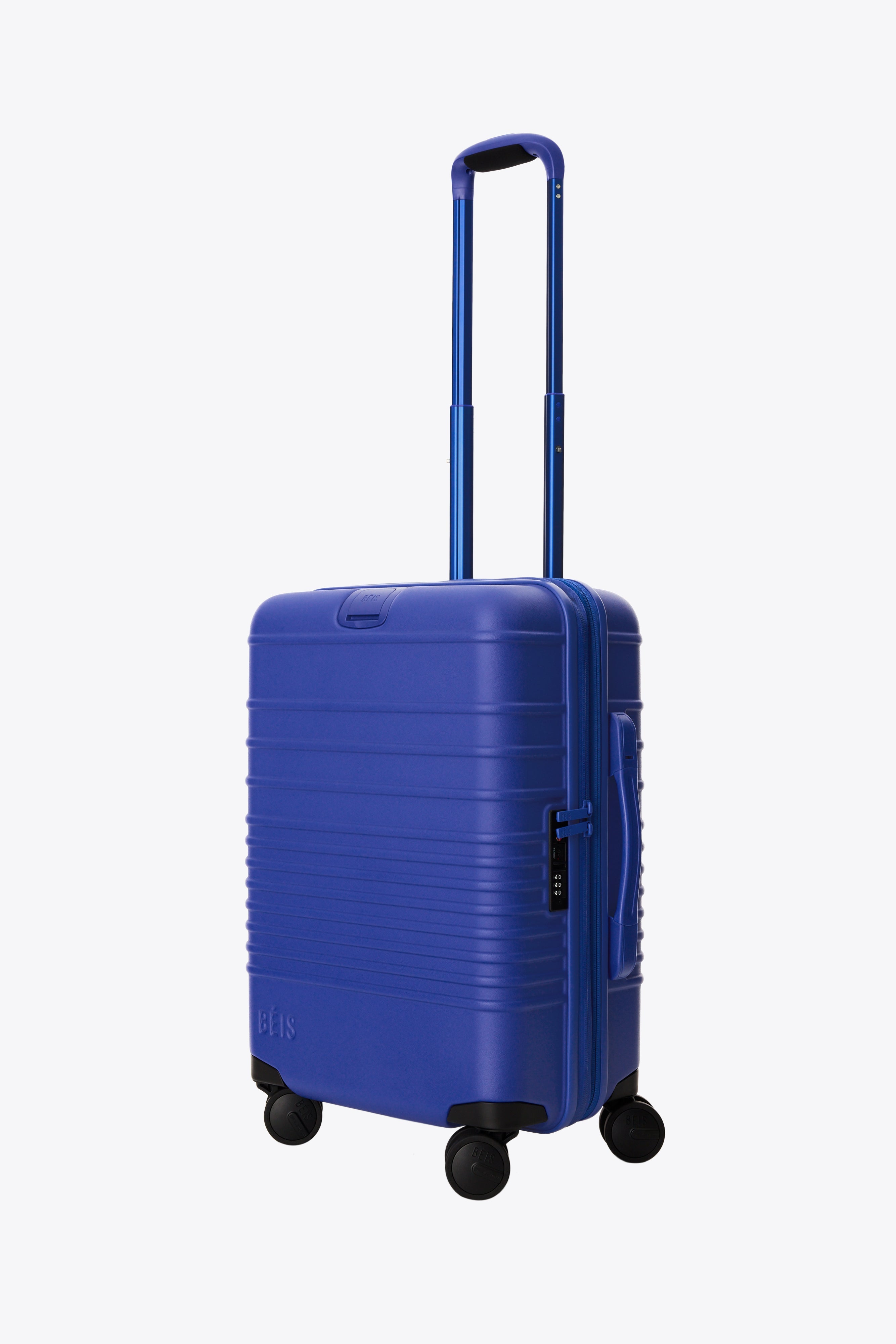 Cobalt Blue Carry On Luggage with Wheels - Perfect for Air Travel, Business Trips & Weekend Getaways