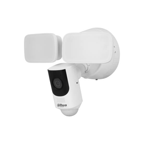 Dahua 4MP WiFi Floodlight Security Camera - Outdoor Weatherproof IP Camera with Motion Detection & Night Vision - Ideal for Home Security, Garage Monitoring & Backyard Surveillance