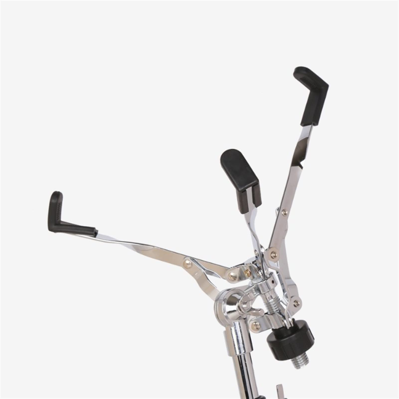 Professional Double-Leg Snare Drum Stand with Adjustable Height - Heavy Duty Drum Rack for Snare Drums - Perfect for Live Performances, Studio Recording & Drum Practice Sessions