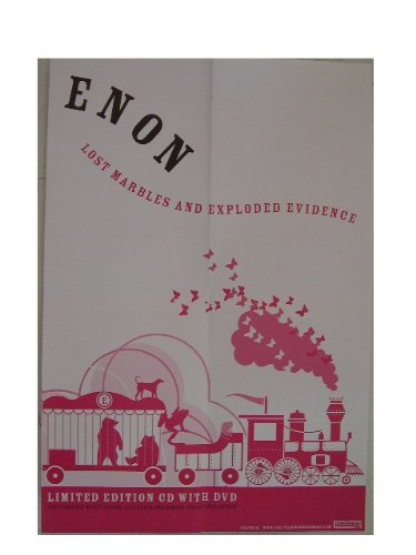 Enon Poster - Lost Marbles and Exploded Evidence - Vintage Music Band Wall Art - Perfect for Bedroom, Living Room & Office Decor