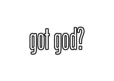 EW Designs 'Got God?' Religious Vinyl Decal Sticker - Christian Faith Car & Truck Bumper Decal (5 Inch) - Perfect for Bible Study Groups, Church Events & Personal Vehicle Witnessing