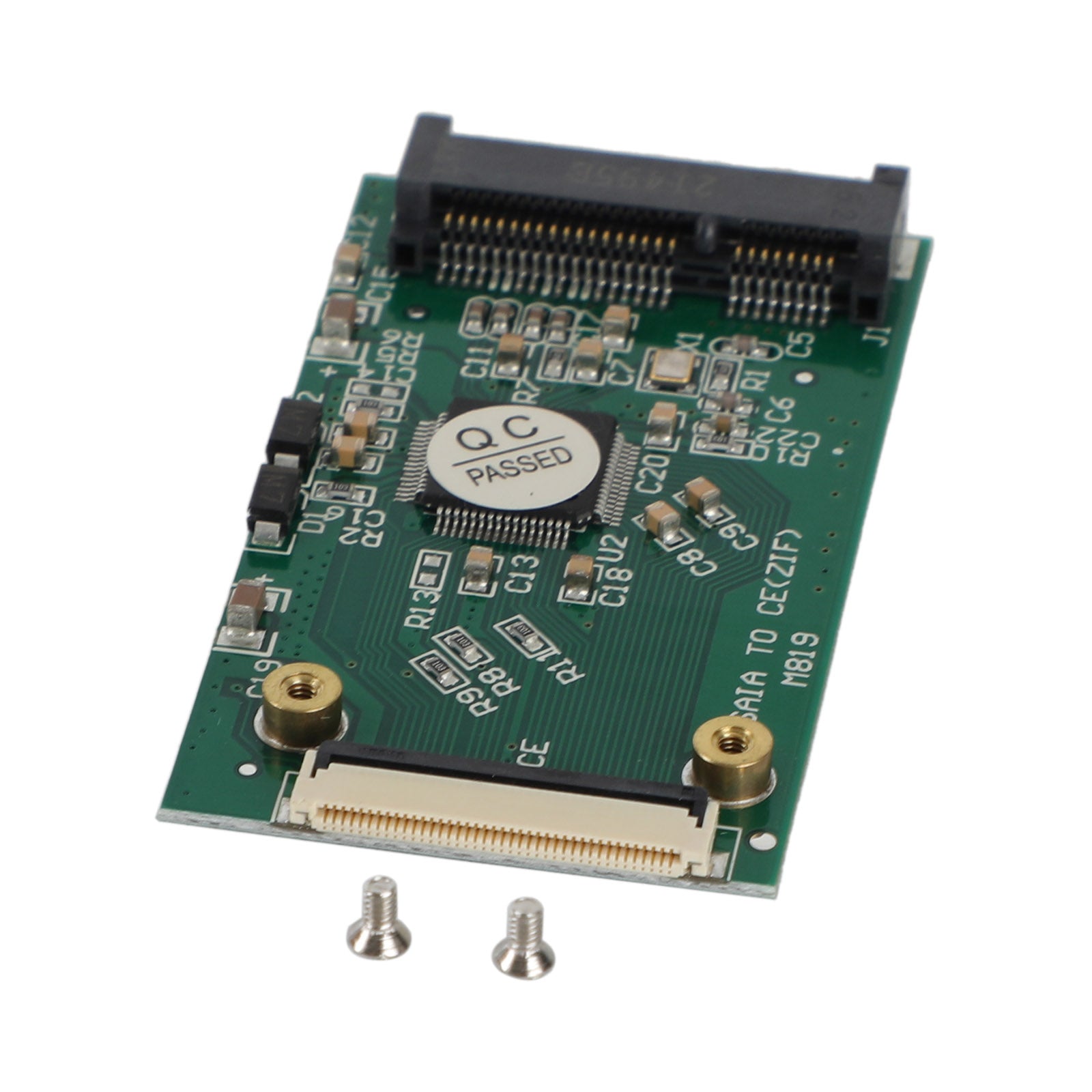 1.8 Inch Mini mSATA PCIe SSD to 40pin ZIF Adapter Card - Convert mSATA SSD to ZIF HDD for Laptops, Ultrabooks & Embedded Systems