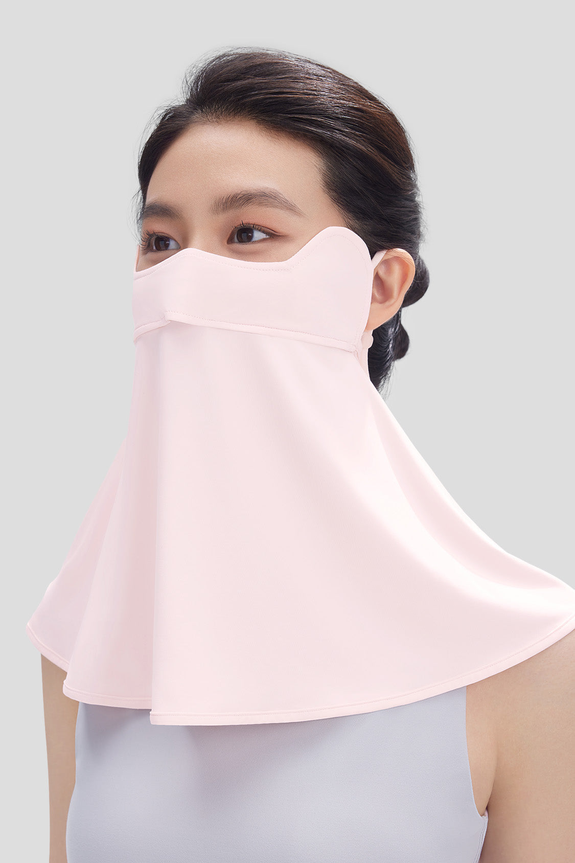 UPF50+ Women's Sun Protection Face Mask - Breathable UV Protection for Outdoor Activities, Running, Cycling & Travel