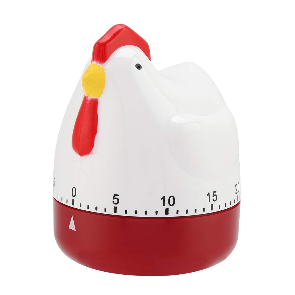 Vintage Chicken Kitchen Timer - Mechanical Egg Timer with Alarm for Cooking, Baking & Decor | Perfect for Home, Kitchen & Gift Use
