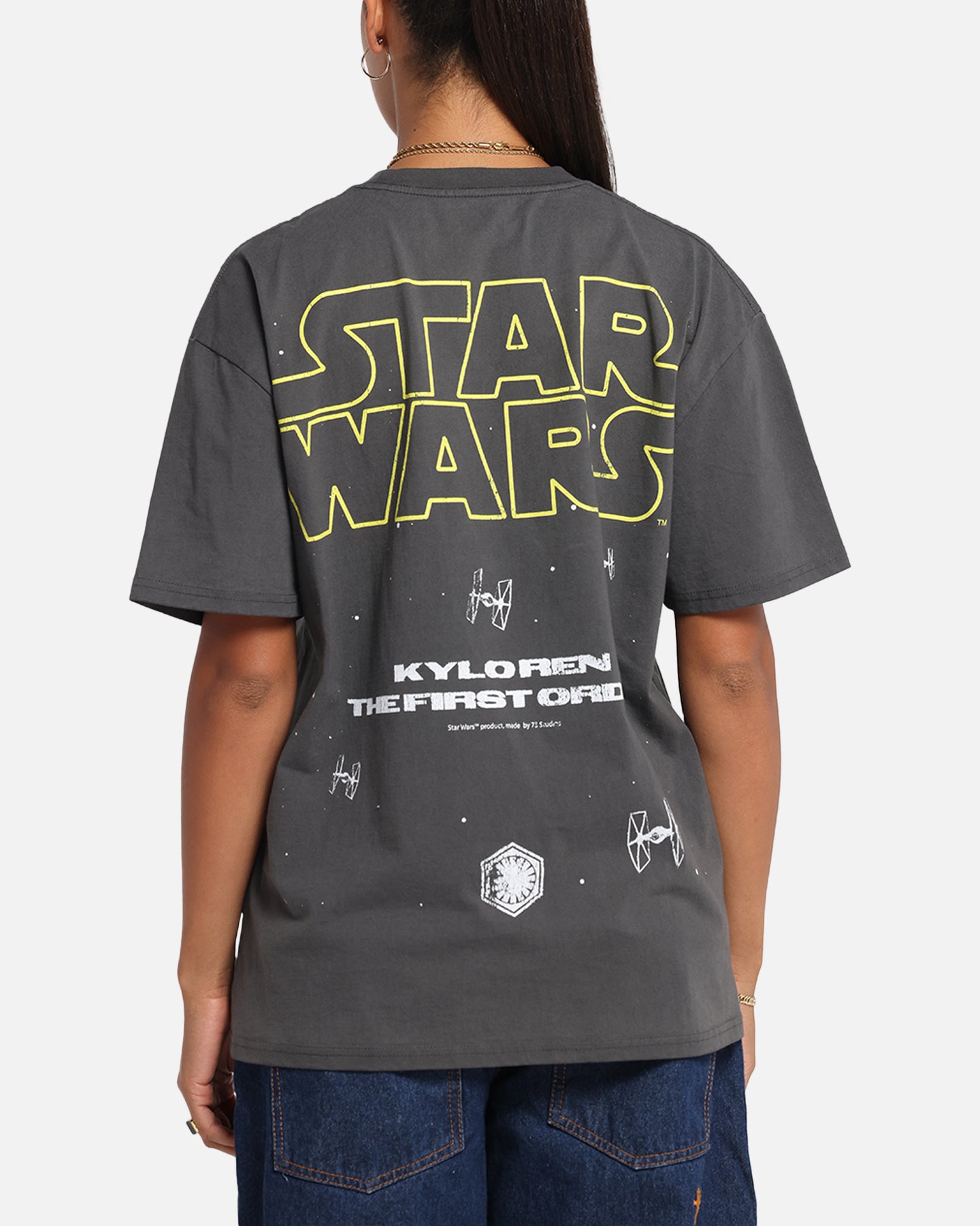 73 Studio Star Wars Order 66 Vintage T-Shirt - Black Wash Distressed Style | Officially Licensed Graphic Tee for Men & Women | Perfect for Cosplay, Conventions & Star Wars Fans