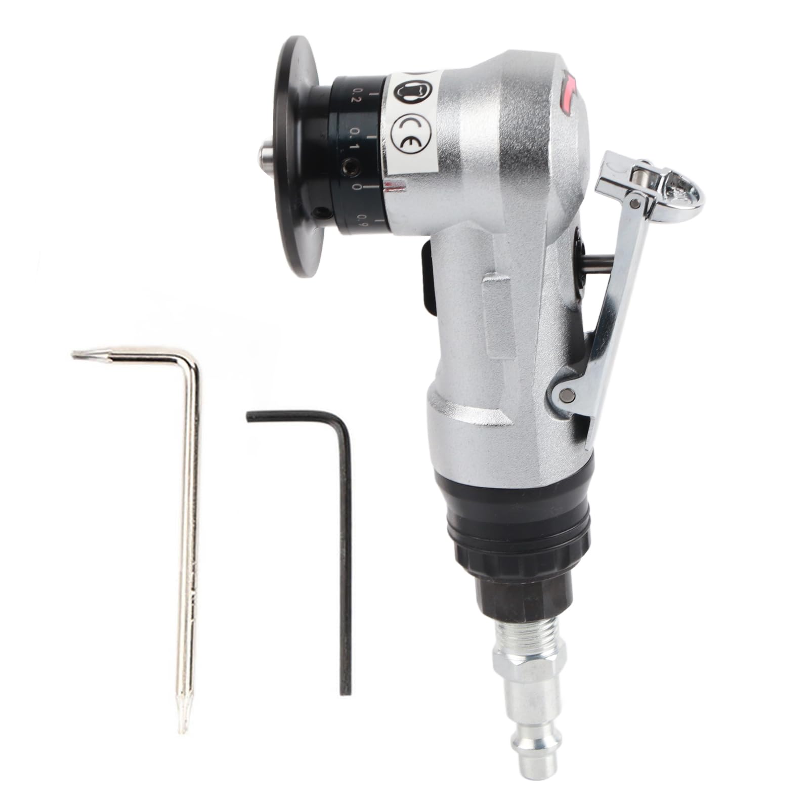 45° Arc Burr Trimming Machine | Pneumatic Chamfering & Deburring Tool | Handheld Air Beveling Grinder with US Plug | Perfect for Metal, Wood & Plastic Edge Finishing in Workshops & DIY Projects