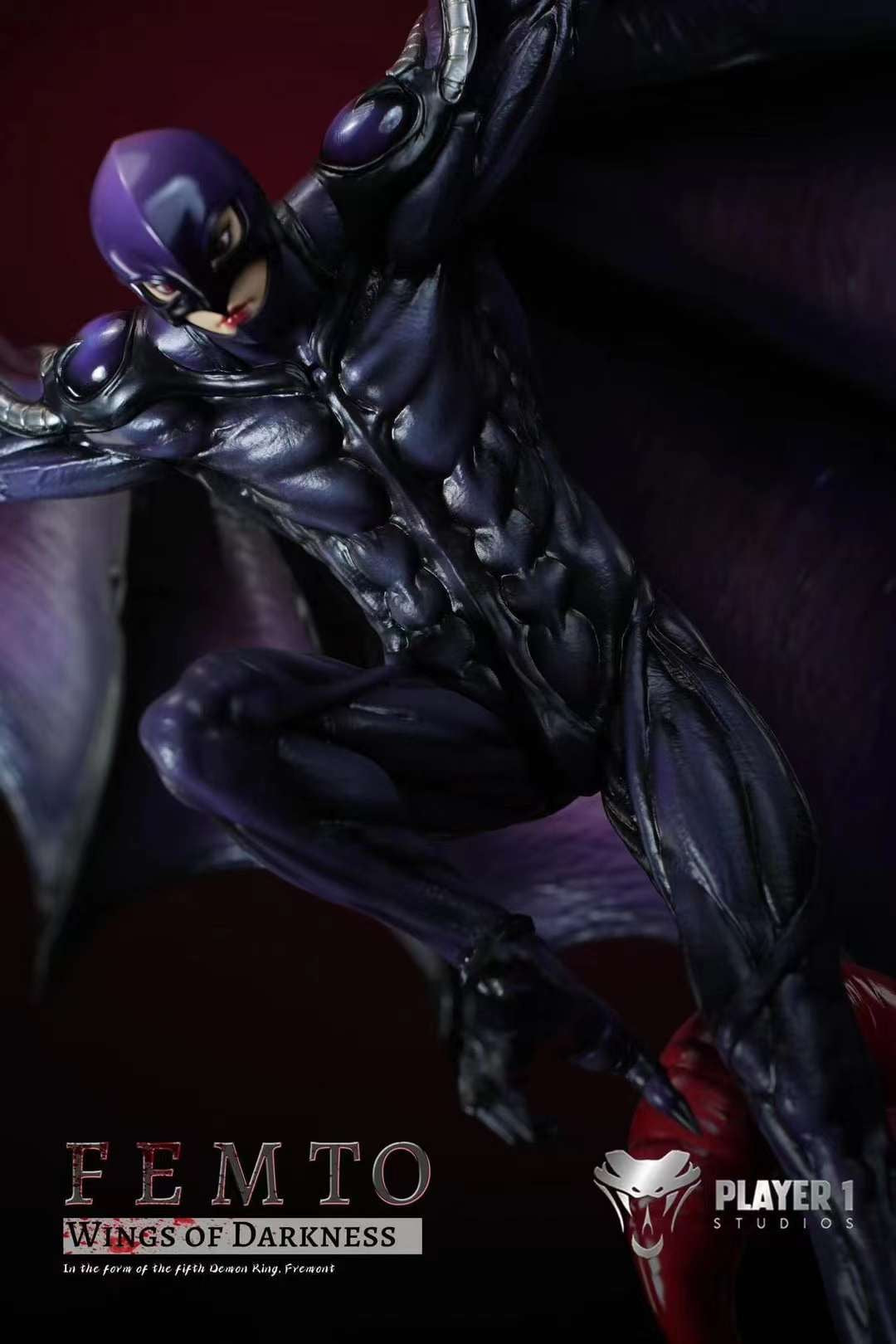 Player 1 Studio Custom Order Femto Dark Eagle Cosplay Costume - Premium Anime Figure Collectible for Fans & Gift Ideas | Perfect for Halloween, Comic Con & Cosplay Events