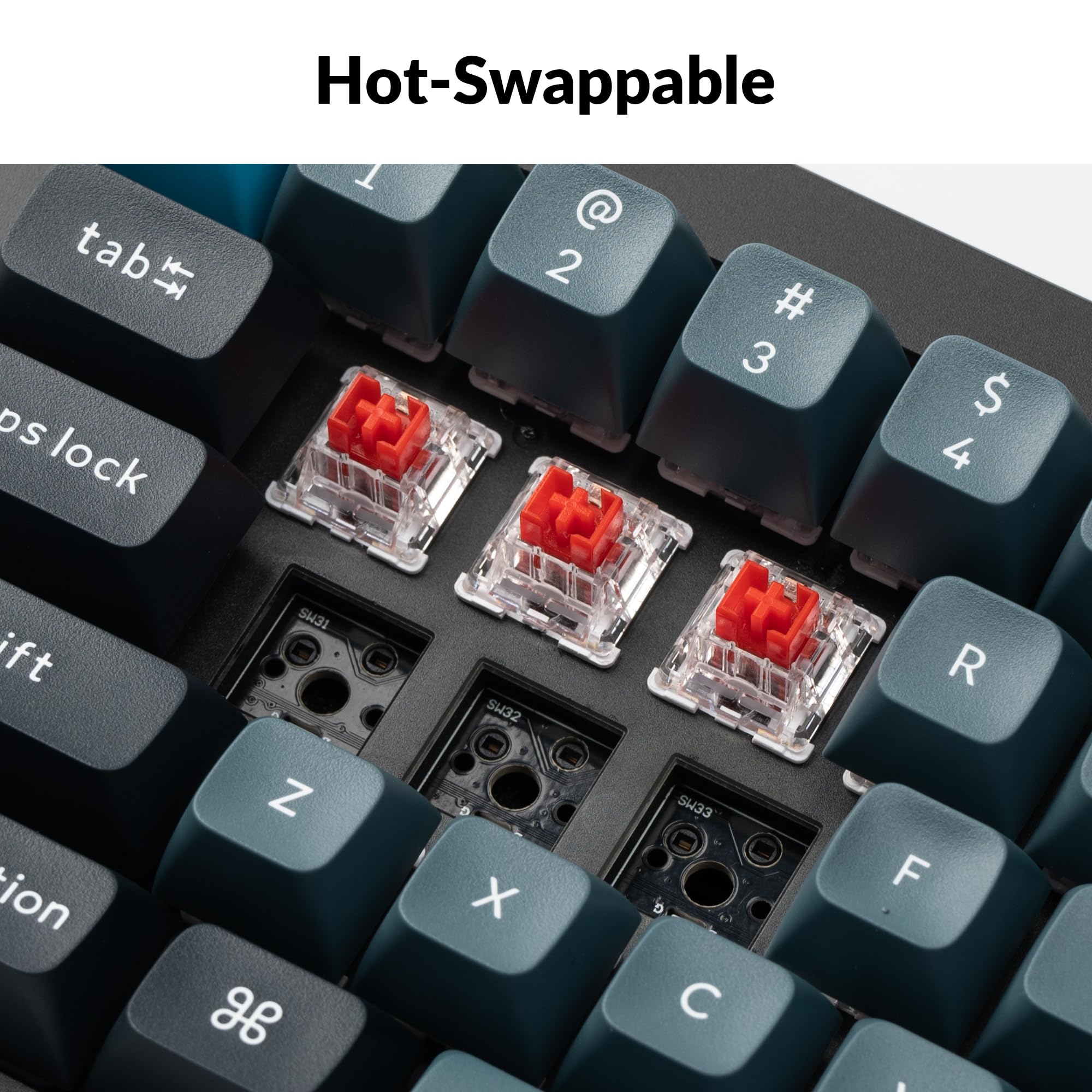 Keychron Q2 Pro Full Metal RGB Wireless Mechanical Keyboard - QMK/VIA Programmable, Hot-Swappable K Pro Red Switches, KSA Double-Shot PBT Keycaps for Mac/Windows/Linux (Black) | Perfect for Gaming, Coding & Office Work