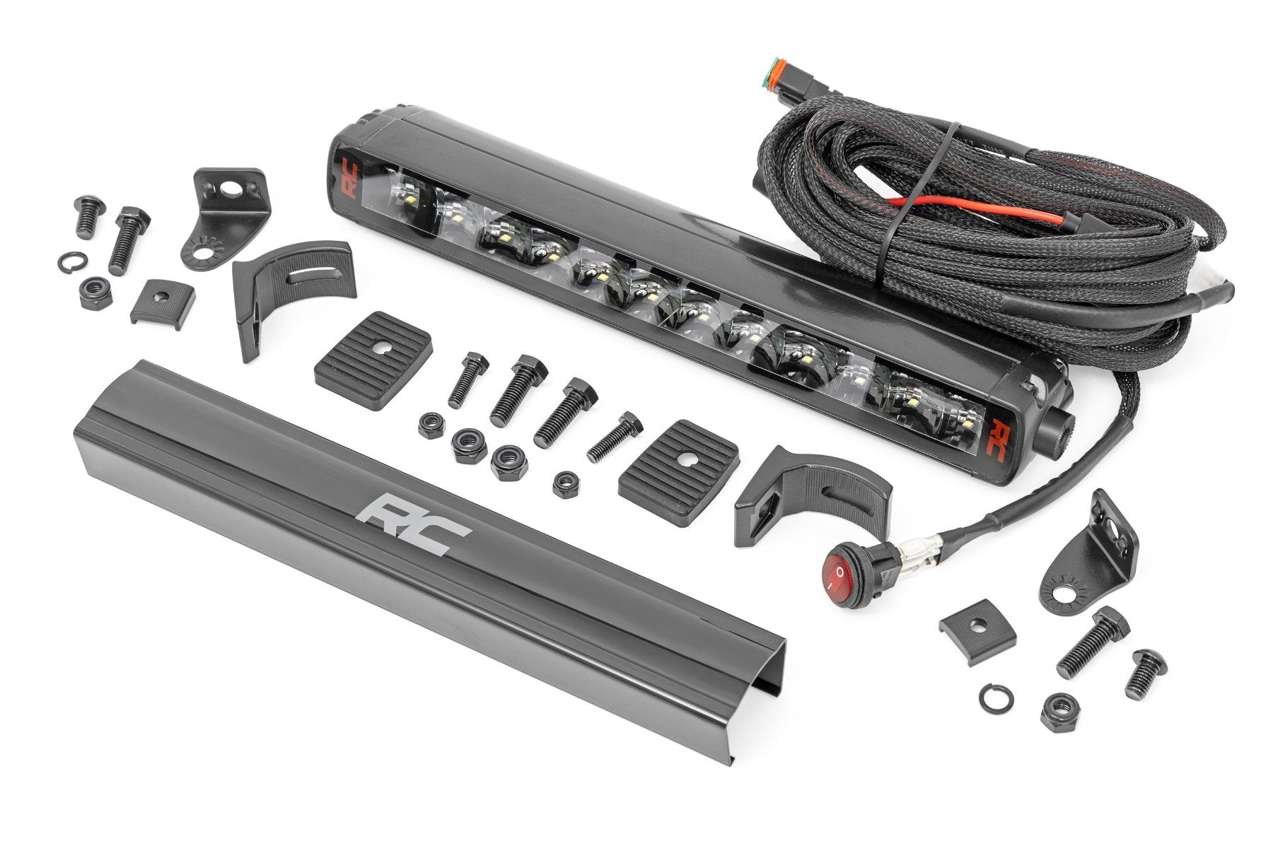 12 Inch Spectrum Series LED Light Bar - Single Row 80712 for Off-Road, Truck, ATV, and Marine Lighting