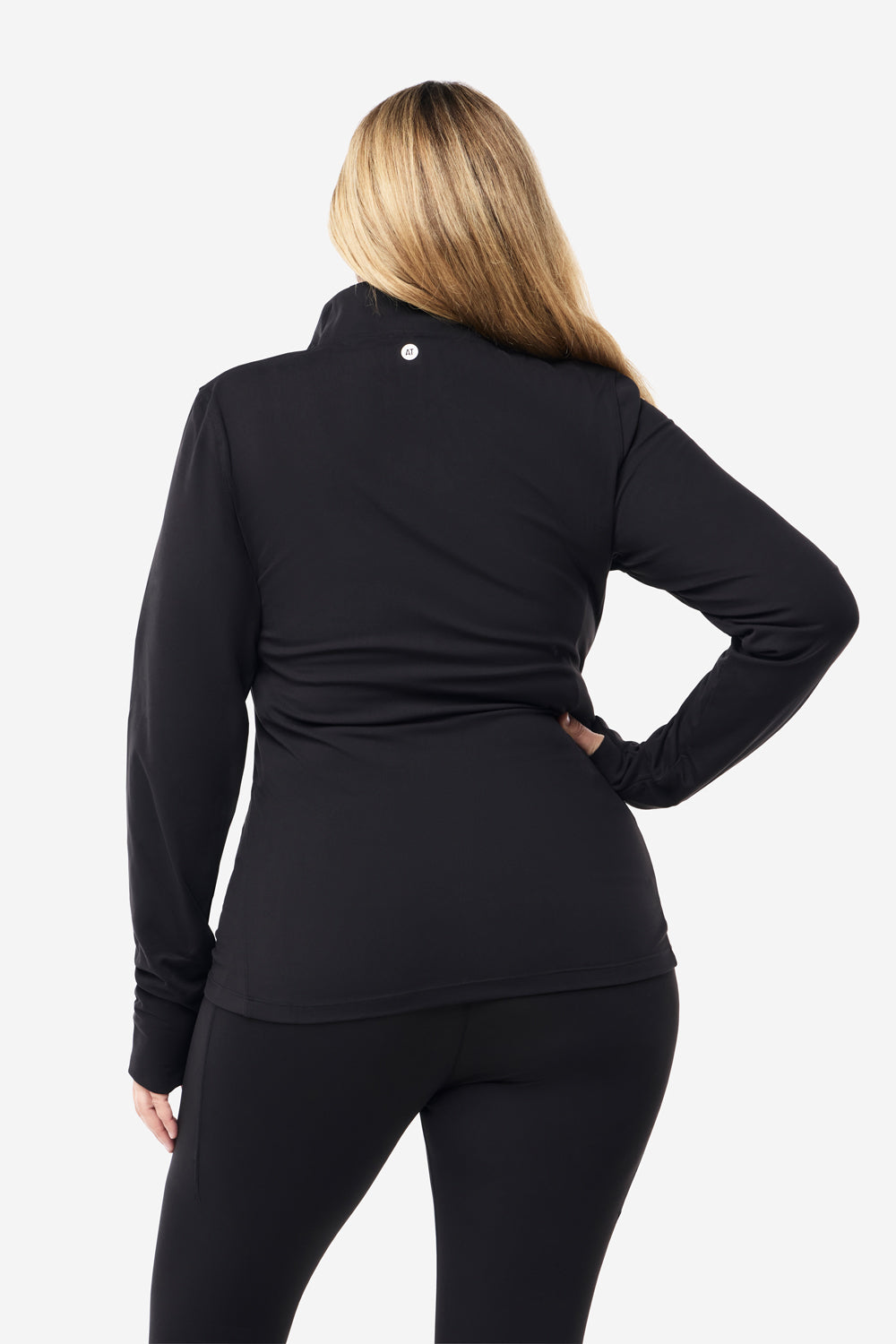 Zip Through Base Jacket - Black | Lightweight Waterproof Windbreaker for Hiking, Running & Outdoor Activities