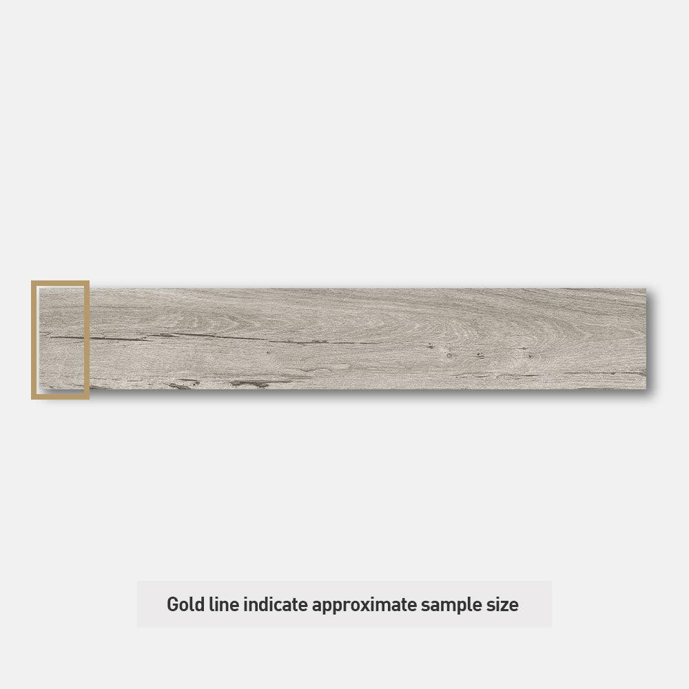 Premium Oxford Grey 1200x200mm Matte Wood Look Porcelain Floor Tile - Perfect for Living Room, Bedroom & Kitchen Flooring