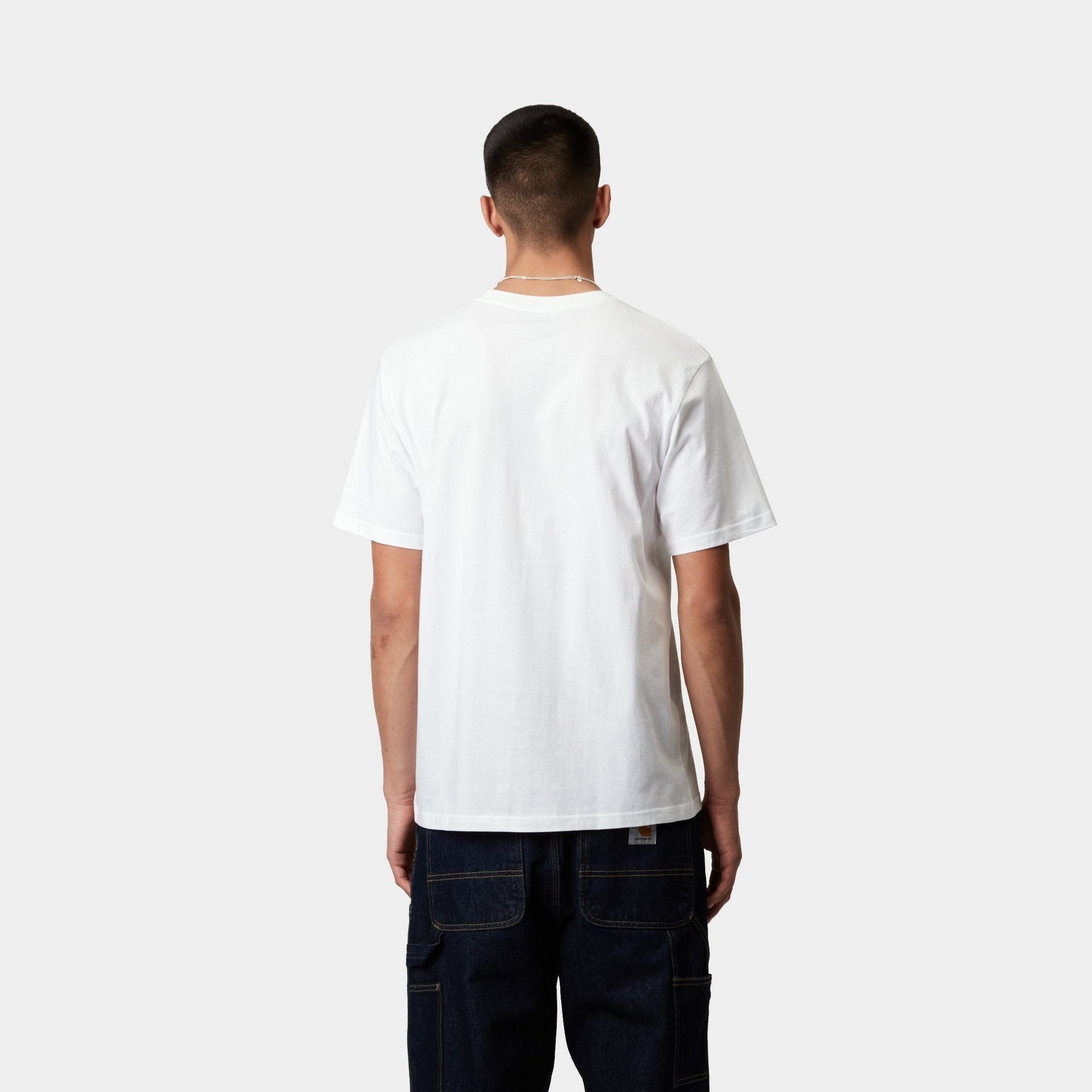 Premium Cotton Crew Neck T-Shirts (2-Pack) - Soft Basic Tees for Men & Women | White & White Combo | Casual Wear, Layering & Everyday Outfits