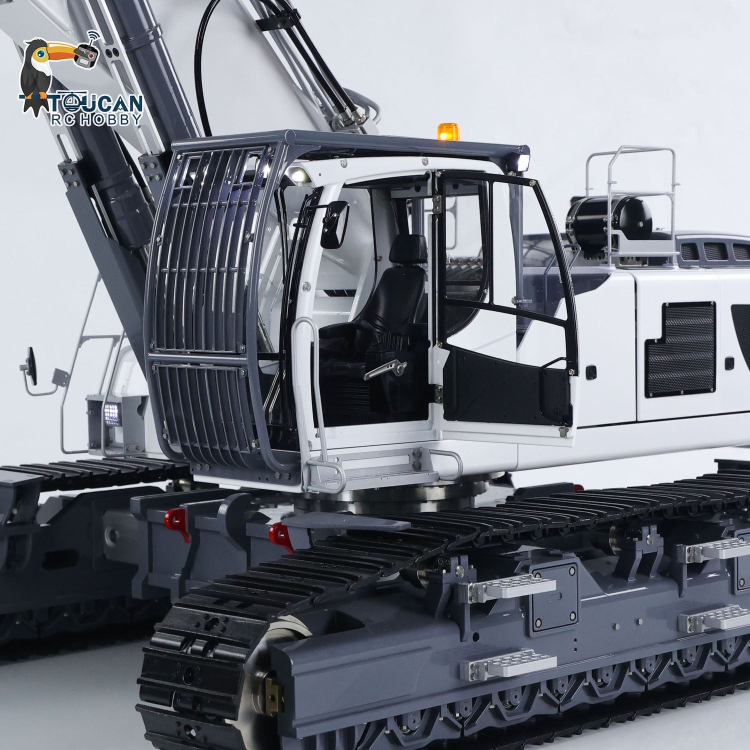 1/14 Scale Heavy Duty RC Hydraulic Excavator - LESU LR960 Remote Control Construction Digger Toy for Adults & Kids | Outdoor Play, Construction Simulation, Backyard Digging, STEM Learning