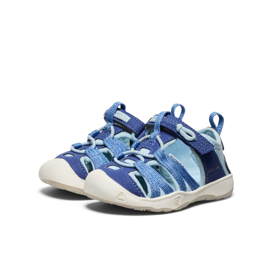 Toddlers' Moxie Sandal - Comfortable Kids' Shoes in Skipper Blue & Giggle Pink | Perfect for Playtime, Beach & Outdoor Adventures