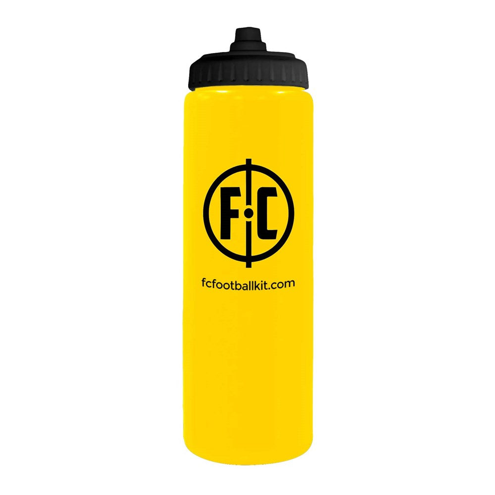FC Sure Shot 750ml Insulated Water Bottle - Leak Proof, BPA Free, Durable Stainless Steel for Sports, Gym & Outdoor Activities - Yellow