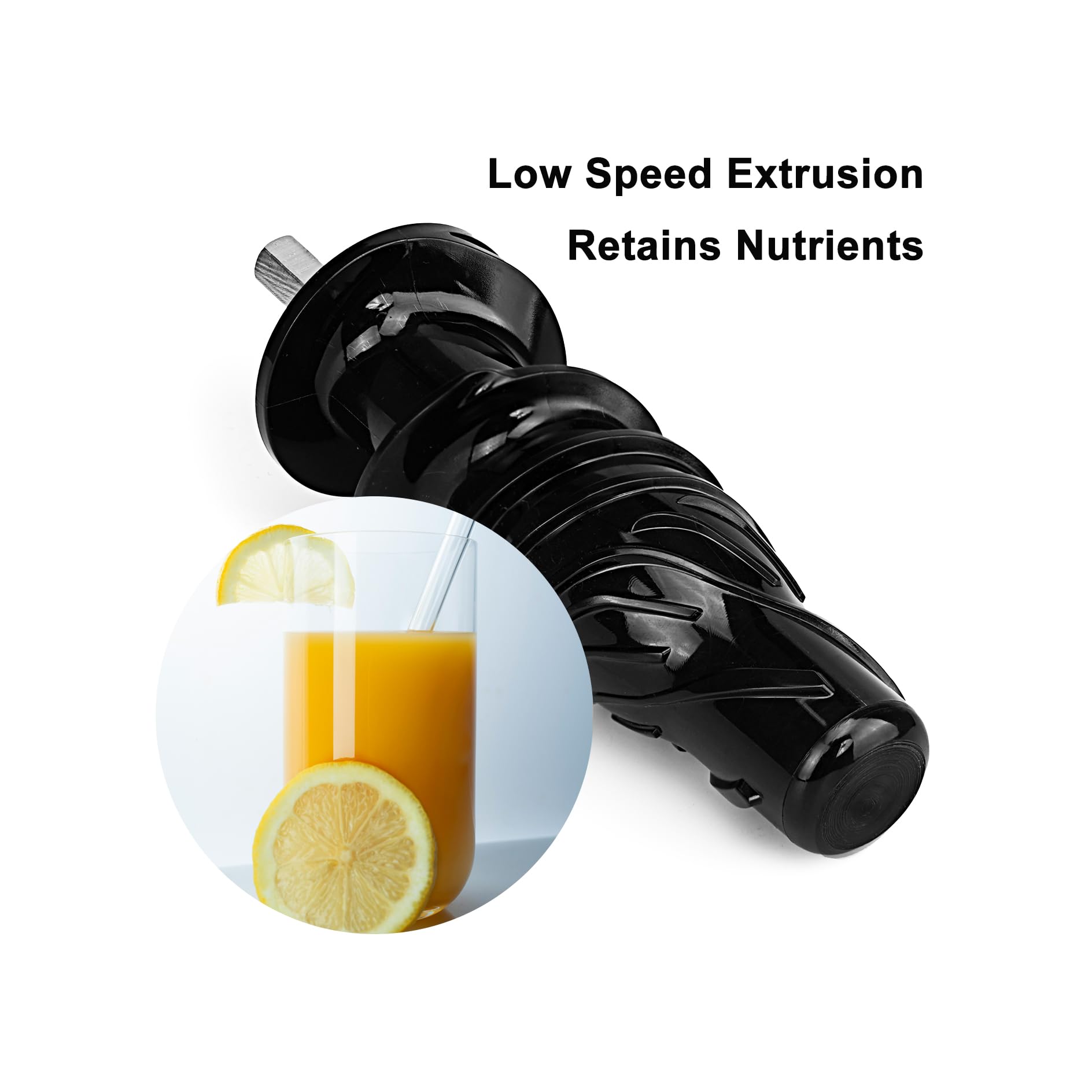 8006 Juicer Replacement Auger - Compatible with 8003, 8004, 8005, 8007, 8008, NC800, NC900 Masticating Juicers - Durable Spare Parts for Healthy Juicing at Home