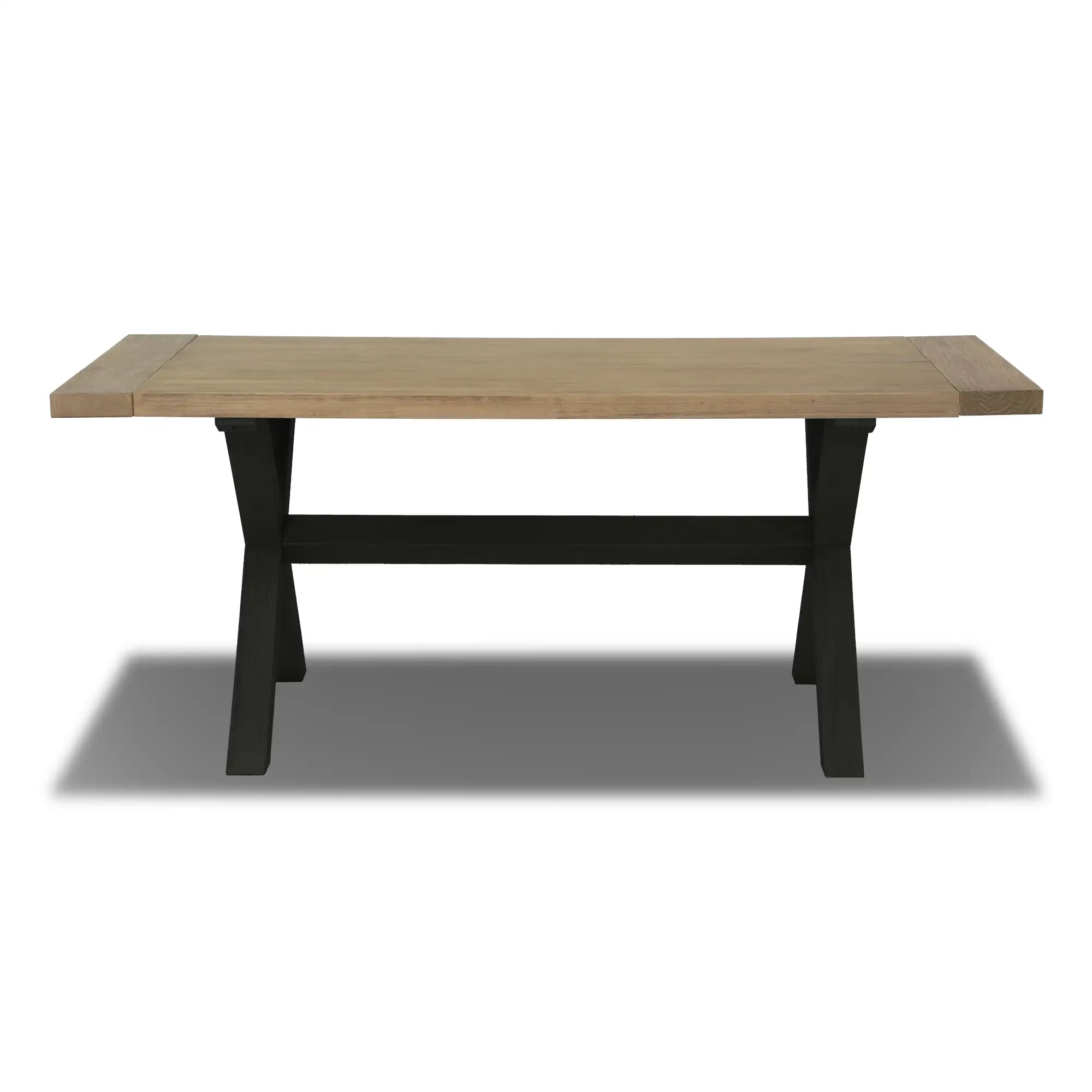 Customizable Cascais 72-Inch Modern Dining Table - Extendable Wooden Table for 8-10 People - Perfect for Family Gatherings & Dinner Parties