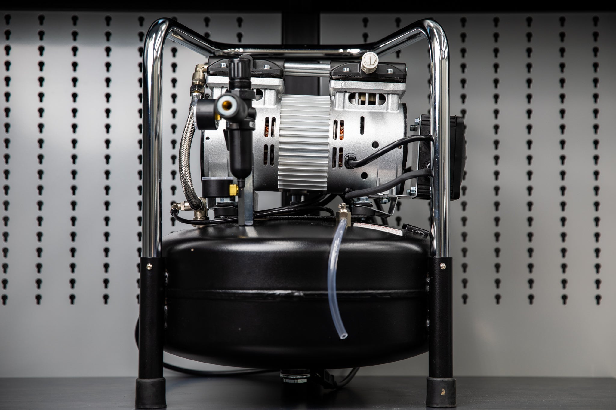 Werther PC 120/24 Quiet Wobble Piston Air Compressor - 12V DC, 24L/min Flow Rate for Automotive, DIY & Home Use - Perfect for Tire Inflation, Air Tools & Small Projects