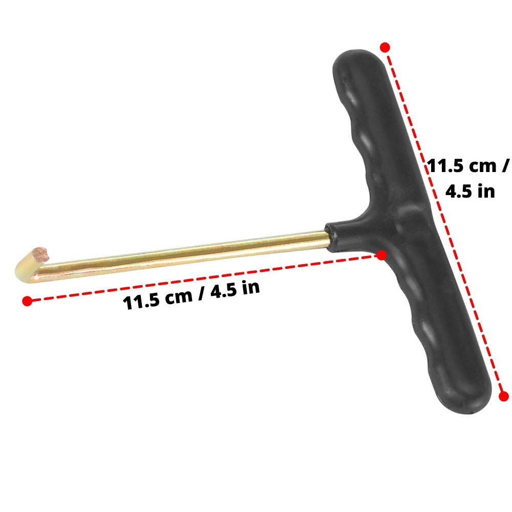 Upper Bounce Trampoline Spring Pull Tool - Heavy Duty T-Hook for Easy Spring Replacement - Perfect for Trampoline Maintenance & Repair at Home